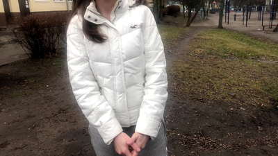 Estraño polo diñeiro chupado e fodido. Afeccionado ruso. Con Falar.